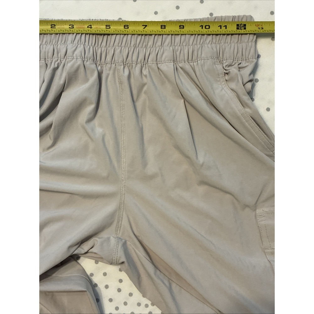 Vuori Villa Cargo Jogger XS High Rise Utility Pants Cream Lightweight Travel - Picture 7 of 9